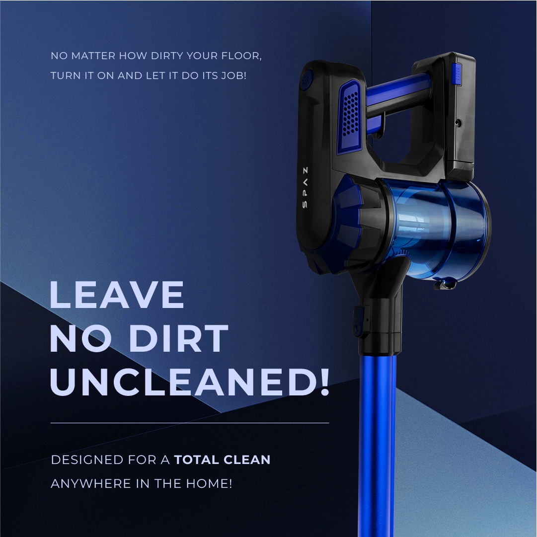 SPAZ V8 Handheld Cordless Vacuum Cleaner